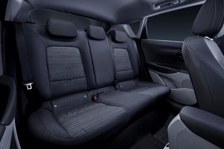 Hyundai Bayon interior seats rear