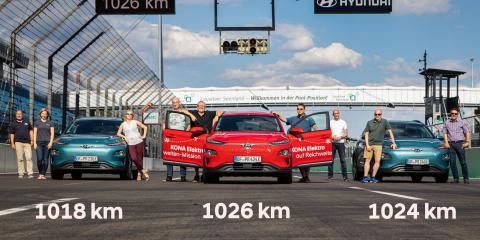 Hyundai Kona Electric 2020 rijbereik van 1026 km