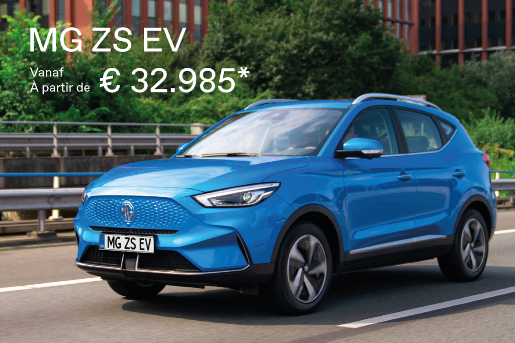 MG ZS EV facelift vanaf € 32.985*