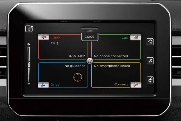 Suzuki Ignis Mild Hybride interieur multimedia
